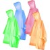 Waterproof Jacket Clear EVA Raincoat Hooded Unisex